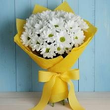 Букет цветов из:  Хризантемы в Поселок Памяти 13 Борцов