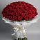 Букет 101 Красная роза Блэк Мэджик в Поселок Памяти 13 Борцов