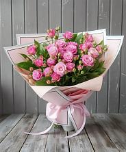 Букет Розовый кустик в Поселок Памяти 13 Борцов