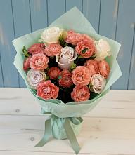 Букет цветов из:  Розы в Поселок Памяти 13 Борцов