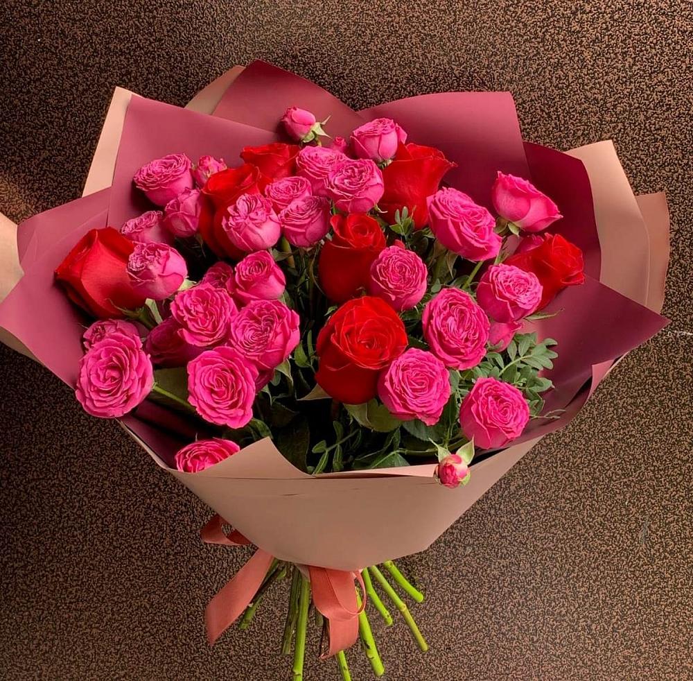 Букет В объятьях нежности в Поселок Памяти 13 Борцов