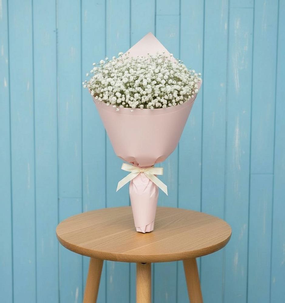 Букет цветов из: Гипсофила в Поселок Памяти 13 Борцов