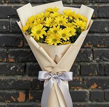 Букет цветов из:  Хризантемы в Поселок Памяти 13 Борцов