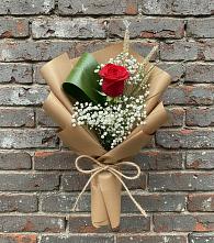 Букет цветов из:  Розы в Поселок Памяти 13 Борцов