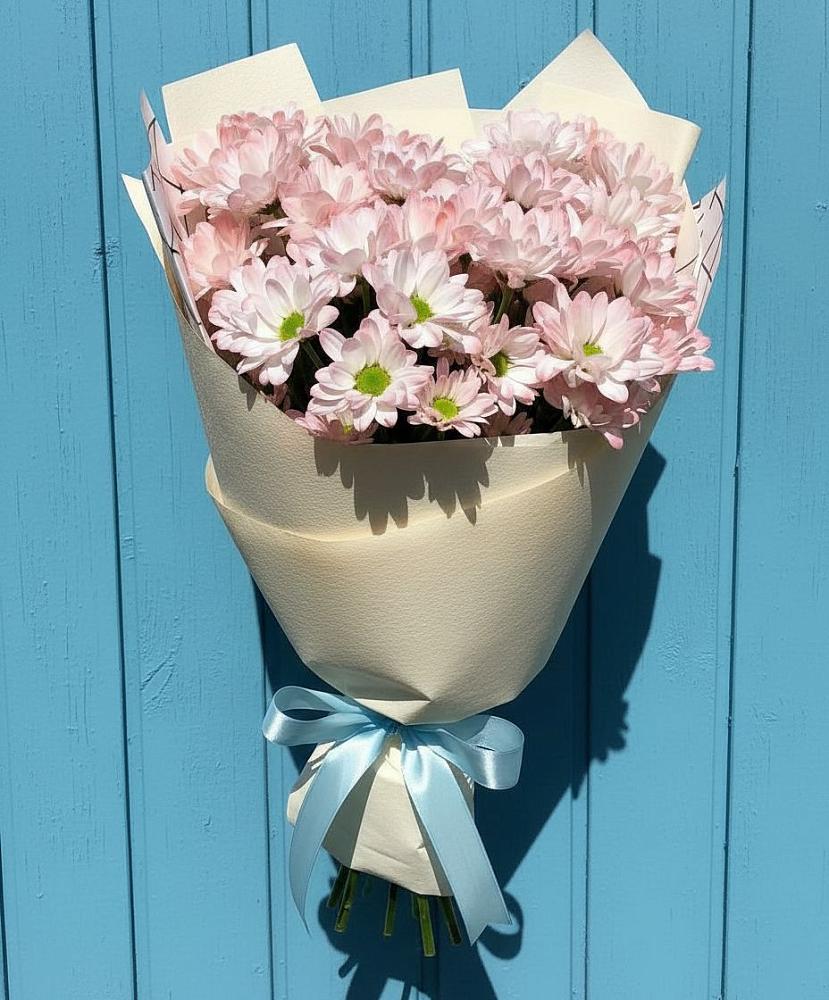 Букет цветов из: Хризантемы в Поселок Памяти 13 Борцов