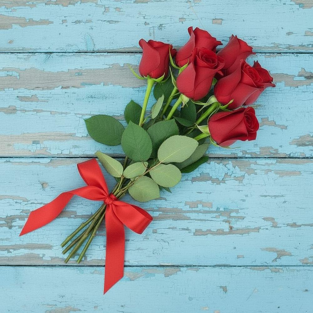 Букет Красные розы в Поселок Памяти 13 Борцов