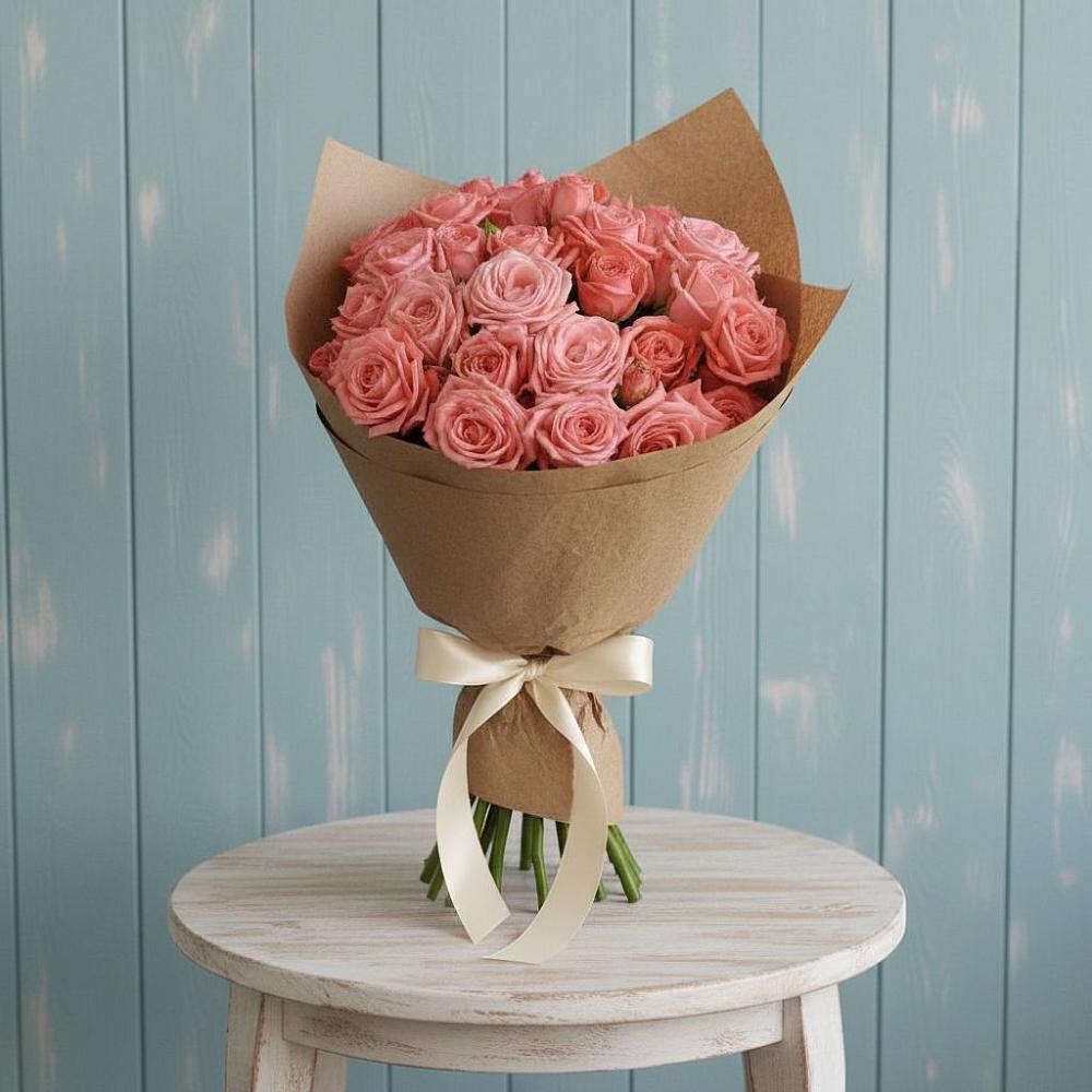 Букет цветов из: Розы в Поселок Памяти 13 Борцов