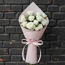 Букет цветов из:  Розы #REPLACE_PRED# Поселок Памяти 13 Борцов