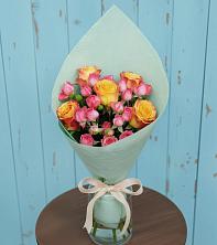 Букет цветов из:  Розы в Поселок Памяти 13 Борцов